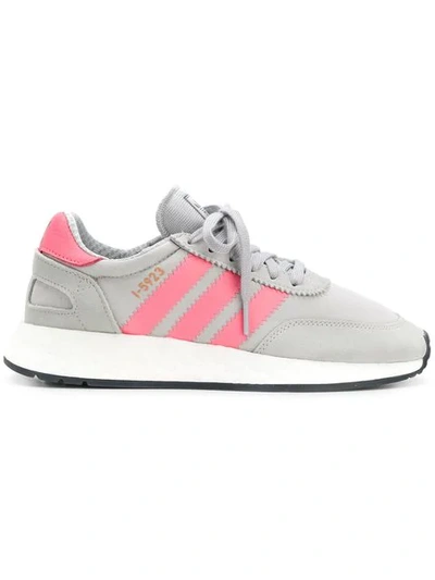 Adidas Originals I-5923 Jersey & Suede Sneakers In Grey