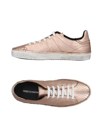Rebecca Minkoff Sneakers In Copper