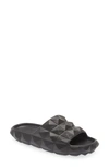 Valentino Garavani Roman Stud Turtle Slide Sandal In Nero
