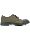 Pezzol Scud Derby Shoes In Green