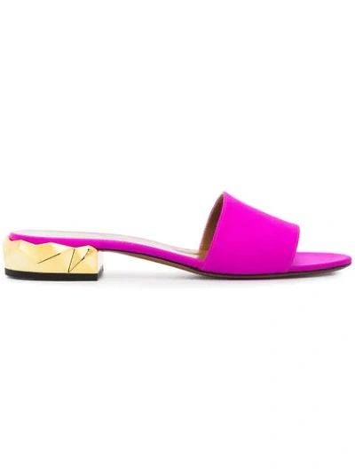 Darmaki Pink Dana 28 Satin Slides