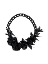 Isabel Marant Honolulu Flower Necklace In Black