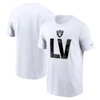 Nike White Las Vegas Raiders Local Essential T-shirt