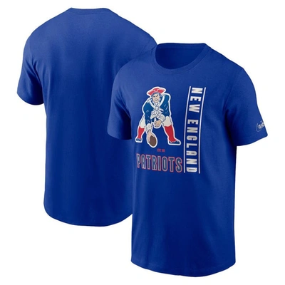 Nike Royal New England Patriots Lockup Essential T-shirt