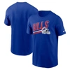 Nike Royal Buffalo Bills Essential Blitz Lockup T-shirt In Blue