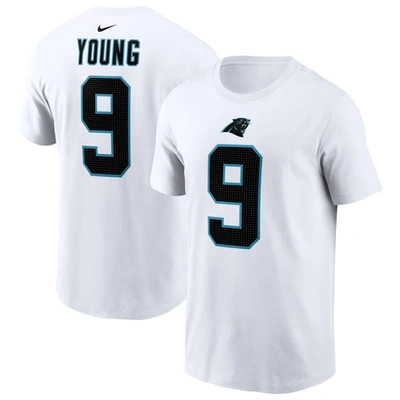 Nike Bryce Young White Carolina Panthers 2023 Nfl Draft First Round Pick Player Name & Number T-shir