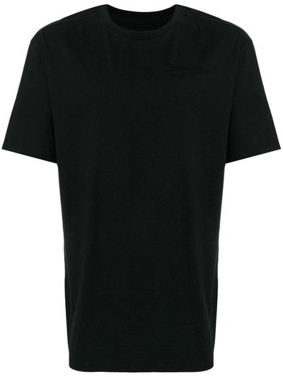 Pop Trading International Logo Embroidered T-shirt - Black