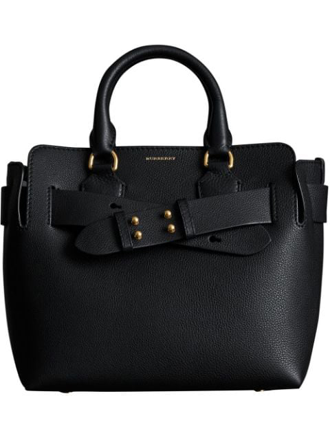 Burberry The Small Leather Belt Bag In Black | ModeSens