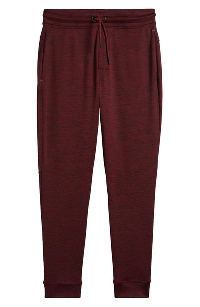 Vineyard Vines Kids' Heathered Joggers In Crimson