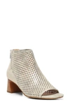 Nydj Gabbe Open Toe Bootie In Pewter