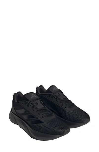 Adidas Originals Duramo Sl Running Shoe In Black/ Black/ White