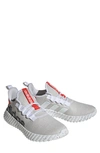 Adidas Originals Kaptir 3.0 Running Sneaker In White/ White/ Bright Red
