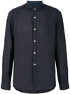 Al Duca D'aosta Classic Button Shirt In Blue