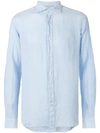 Al Duca D'aosta Classic Button Shirt In Blue