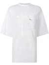 David Catalan Oversized Net T-shirt - White