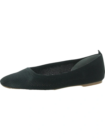 Lucky Brand Daneric Womens Slip On Washable Ballet Flats In Black