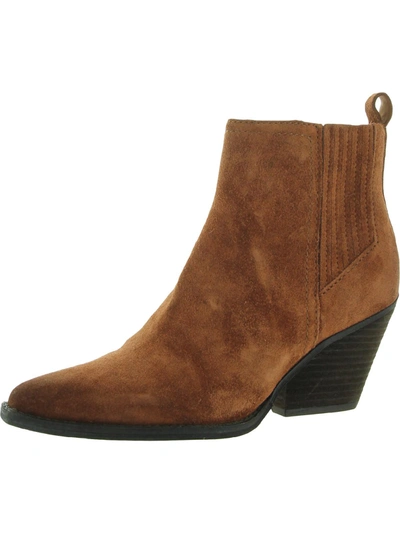 Zodiac Robyn Womens Zipper Pull On Ankle Boots In Green