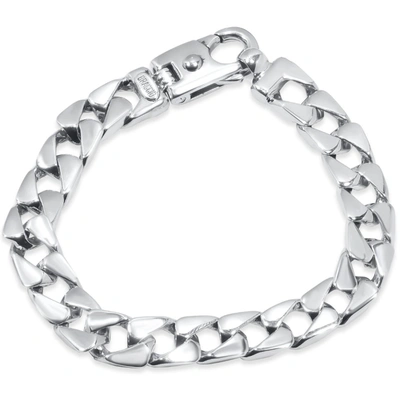 Pompeii3 Men's Link 14k Gold (50gram) Or Platinum (81gram) 10.5mm Bracelet 9.5" In Multi