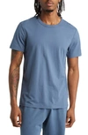 Reigning Champ Lightweight Jersey T-shirt In Washed Blue