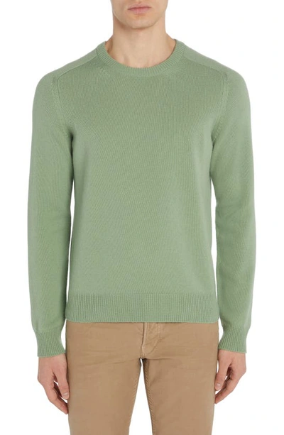 Tom Ford Cashmere Crewneck Sweater In Pistachio