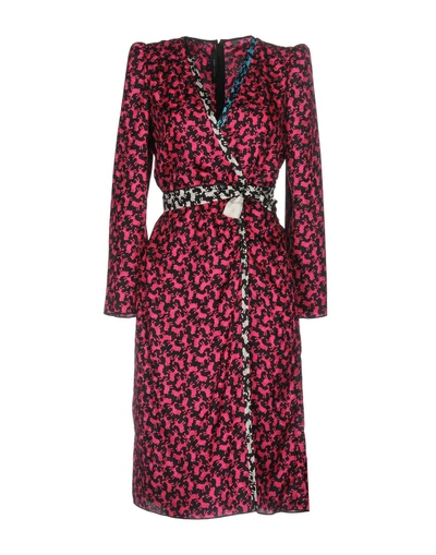 Marc Jacobs Knee-length Dress In Fuchsia