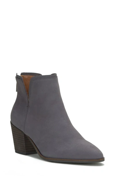 Lucky Brand Women's Beylon Cutout Ankle Booties In Excalibur Leather