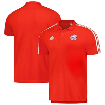 Adidas Originals Adidas Red Bayern Munich Dna Polo