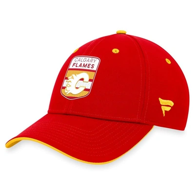 Fanatics Branded  Red Calgary Flames 2023 Nhl Draft Flex Hat