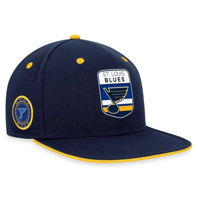 Fanatics Branded  Navy St. Louis Blues 2023 Nhl Draft Snapback Hat