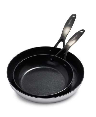 Greenpan Venice Pro Noir Tri-ply Stainless Steel 2 Piece Nonstick Frying Pan Set