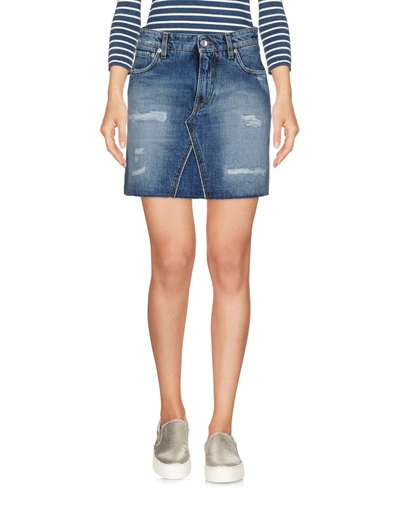 Dolce & Gabbana Denim Skirt In Blue