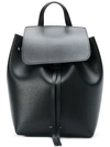 Mansur Gavriel Mini Drawstring Backpack In Black