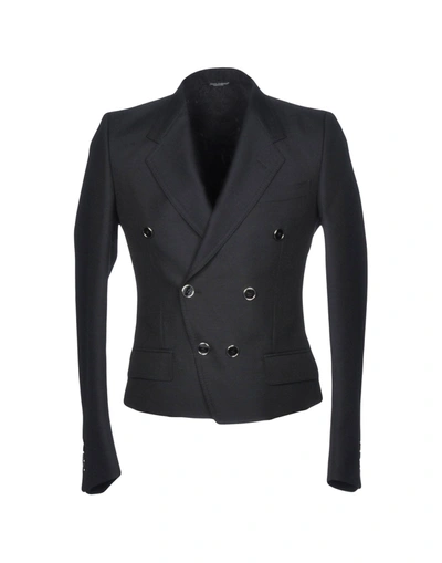 Dolce & Gabbana Suit Jackets In Black