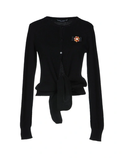 Dolce & Gabbana Cardigans In Black