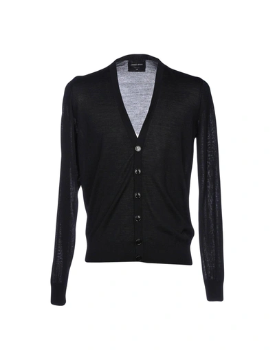 Giorgio Armani Cardigans In Black