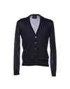 Giorgio Armani Cardigans In Dark Blue