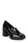 Naturalizer Genn-amble Loafer Pump In Black Patent Leather