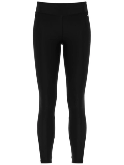 Track & Field Zip Detail Leggings In Black