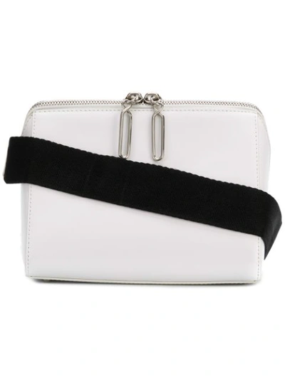 3.1 Phillip Lim / フィリップ リム Ray Triangle Leather Shoulder Bag In Bianco
