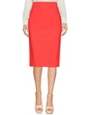 Chiara Boni La Petite Robe 3/4 Length Skirts In Red