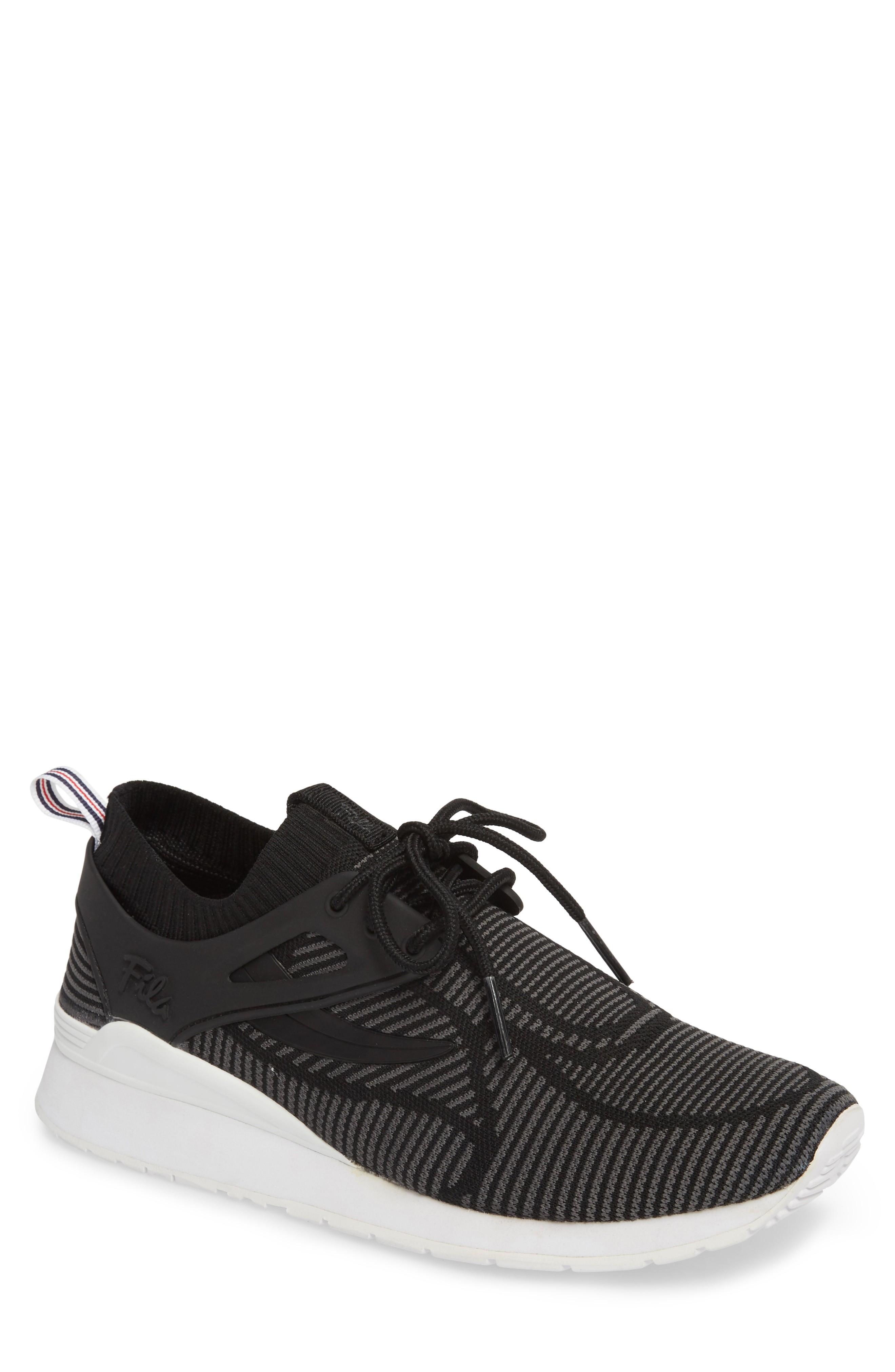 fila stretch knit sneakers