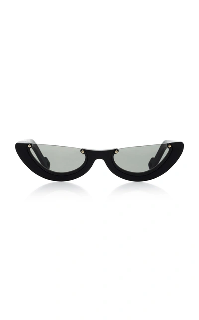 Pawaka Empat 4 Cat-eye Acetate Sunglasses In Black