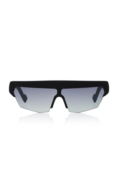 Pawaka Sebelas 11 Acetate Sunglasses In Black