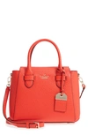 Kate Spade Carter Street - Kylie Leather Satchel - Red In Picnic Red