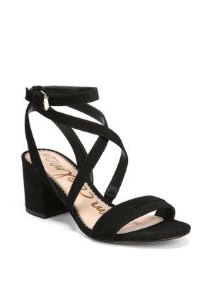 sam edelman sammy strappy suede sandals
