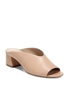 Vince Women's Cachet Leather Slide Sandals In Nude