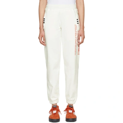 Alexander Wang Adidas By  Graphic Jogger In White