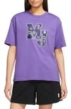 Jordan Women's  Graphic Girlfriend T-shirt In Purple