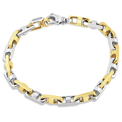 Pompeii3 Men's Marine Link 14k Gold (38gram) Or Platinum (61gram) 6mm Bracelet 8.5" In Multi
