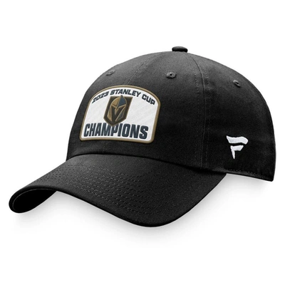 Fanatics Branded  Black Vegas Golden Knights 2023 Stanley Cup Champions Core Adjustable Hat